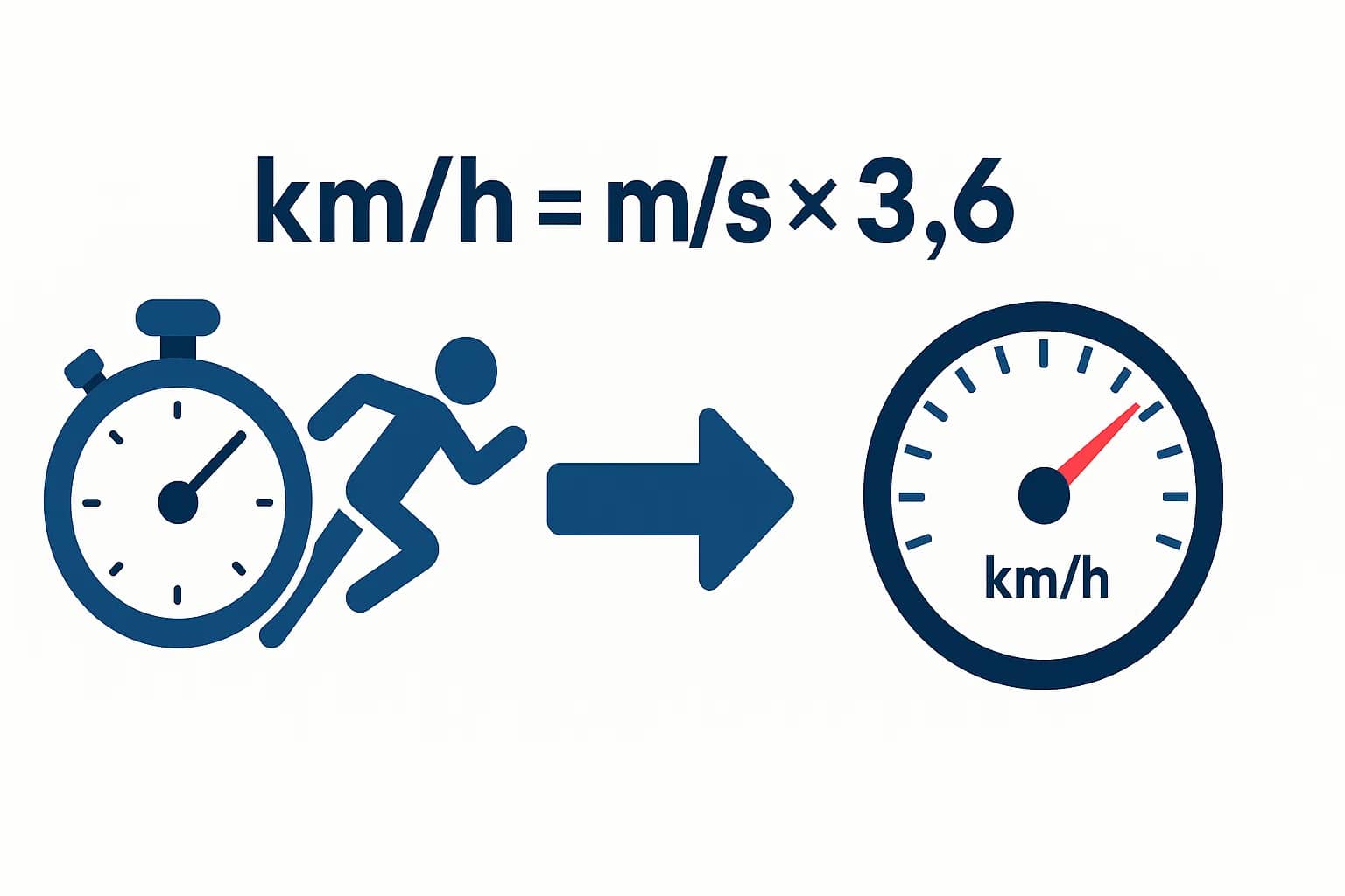 Conversor de Metros por Segundo para Quilômetros por Hora