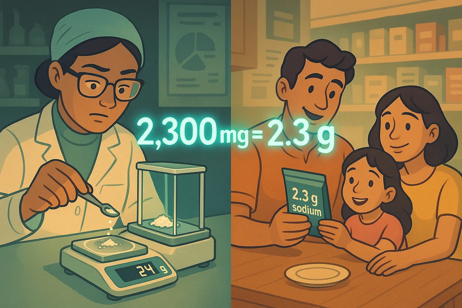 Conversor de Miligramas para Gramas