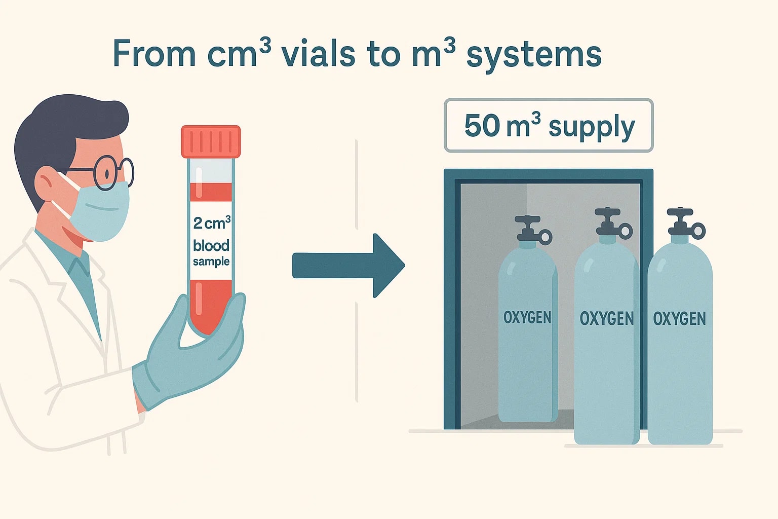 Conversor de Metros Cúbicos para Centímetros Cúbicos