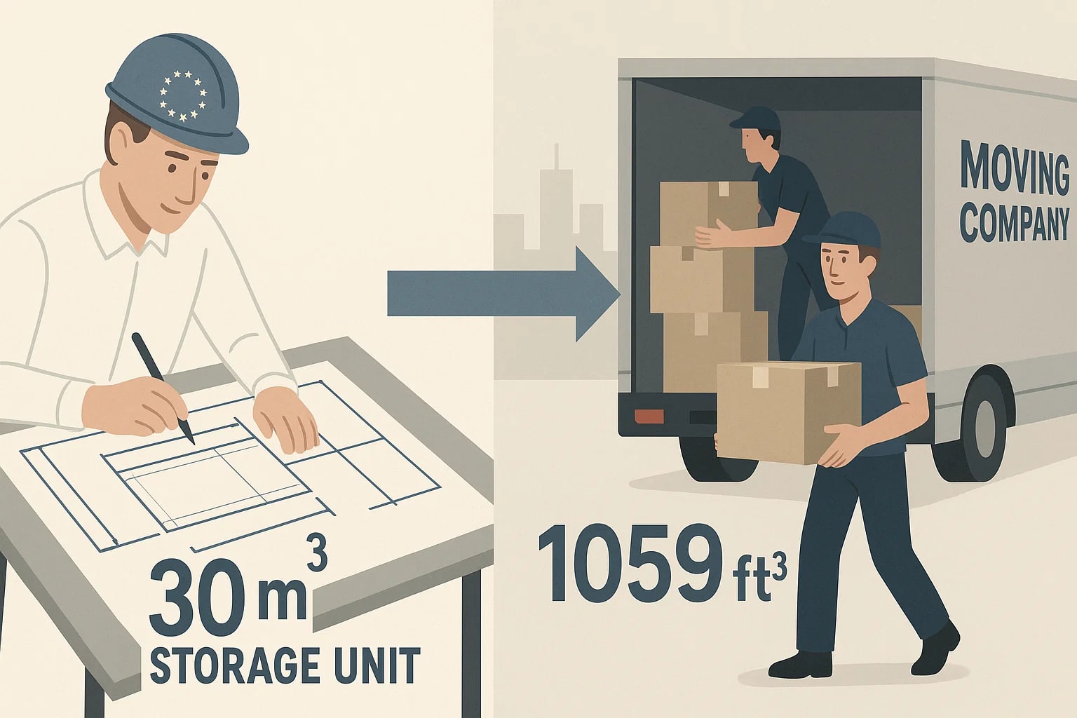 Conversor de Metros Cúbicos para Pés Cúbicos