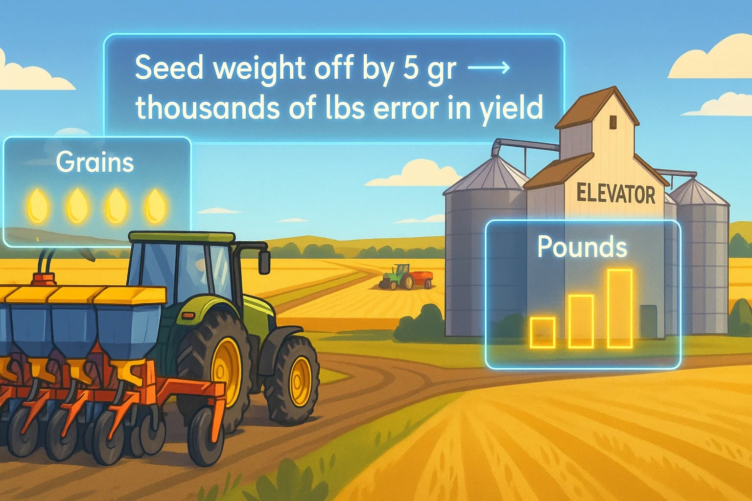 Conversor de Grãos para Libras