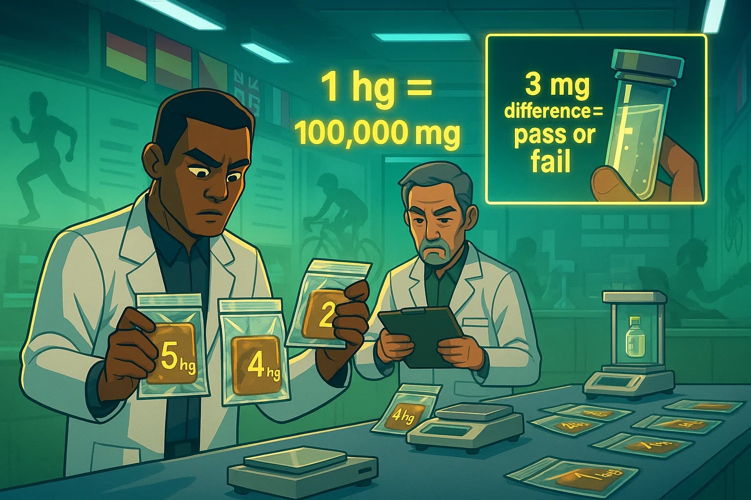 Conversor de Hectogramas para Miligramas