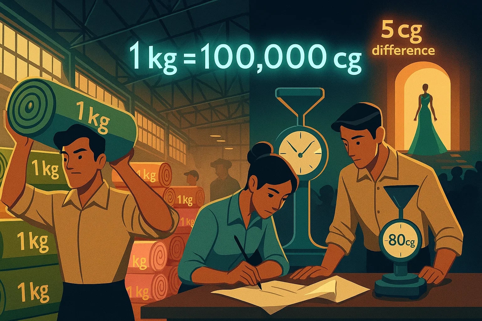 Conversor de Quilogramas para Centigramas