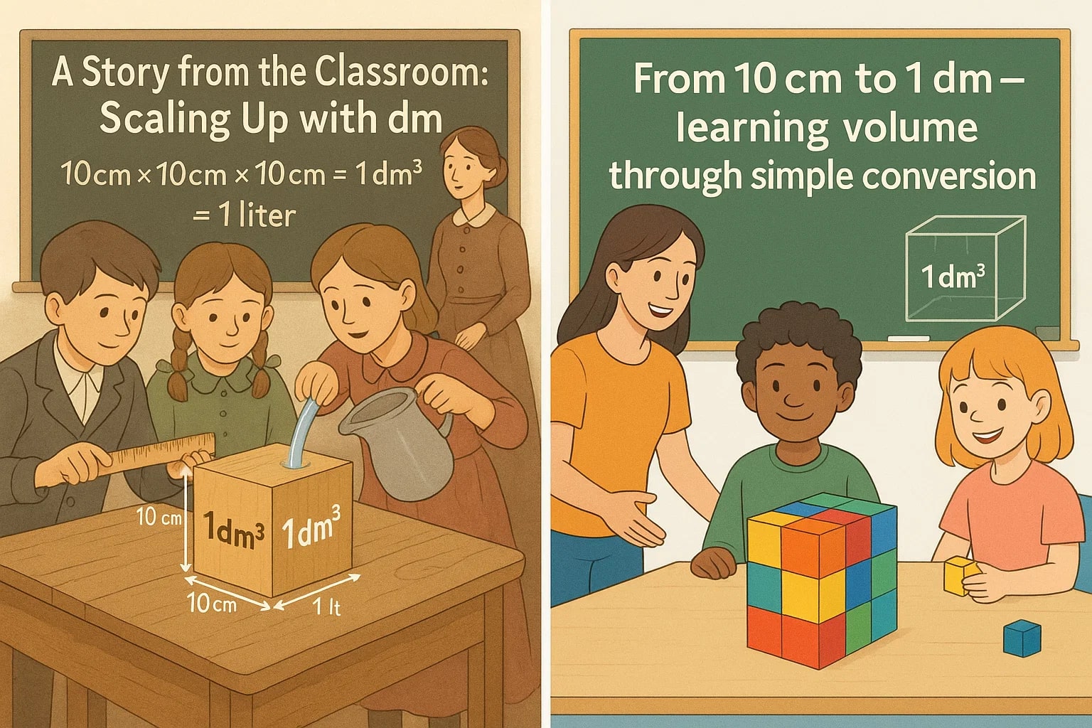 Conversor de Centímetros para Decímetros