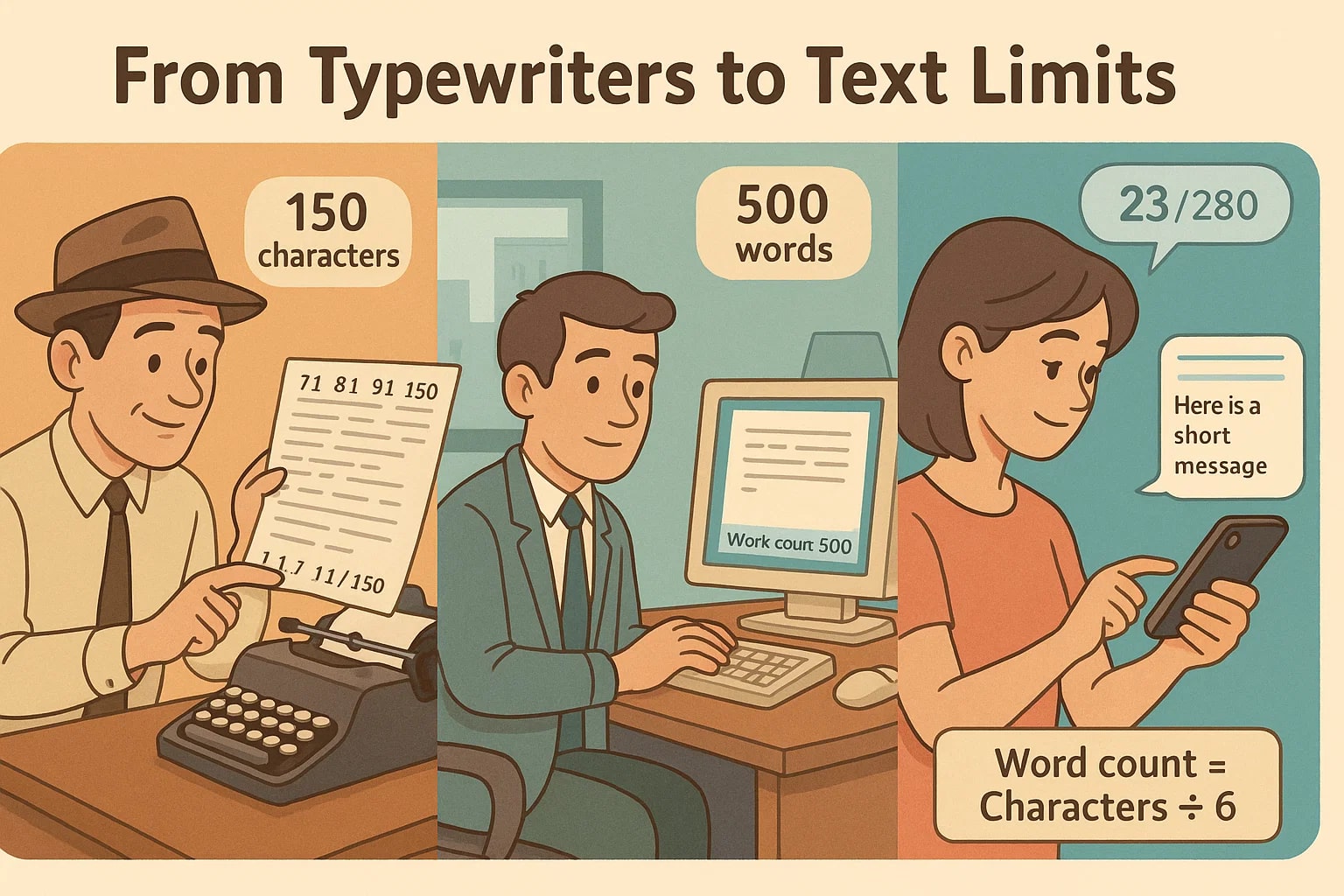 Conversor de Caracteres para Palavras