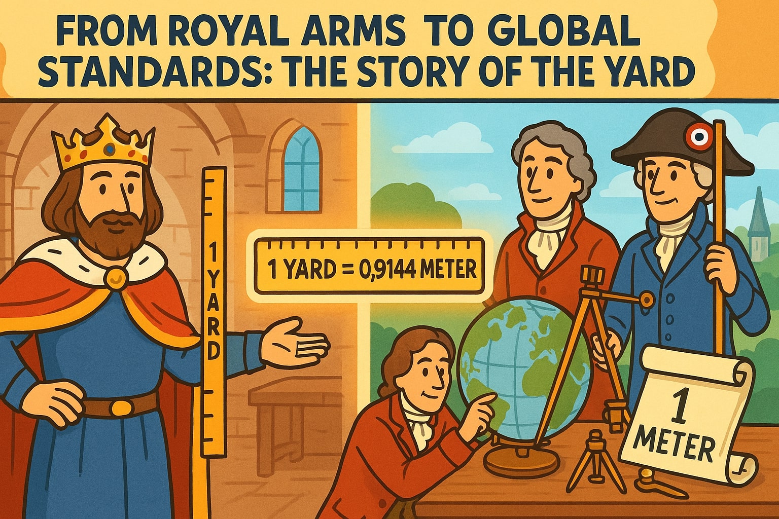 Conversor de Jardas para Metros