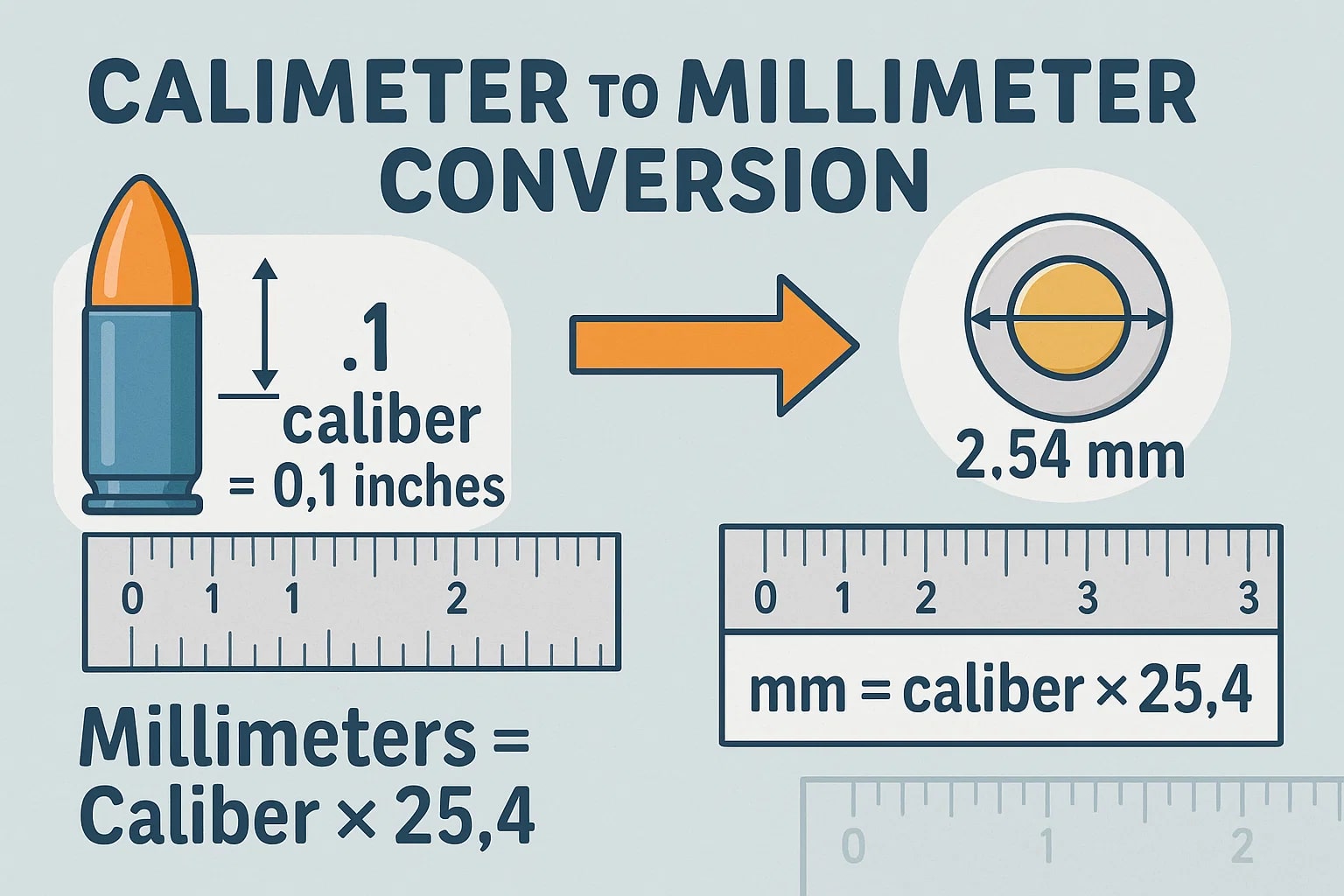 Conversor de Calibre para Milímetro
