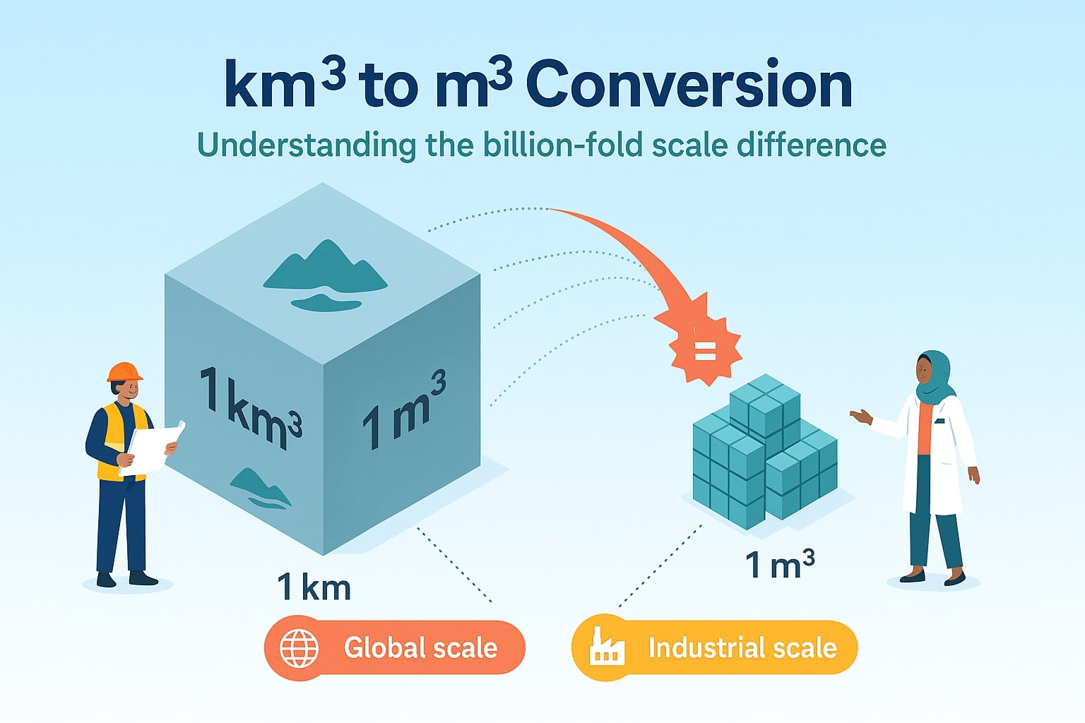 Conversor de Quilômetros Cúbicos para Litros