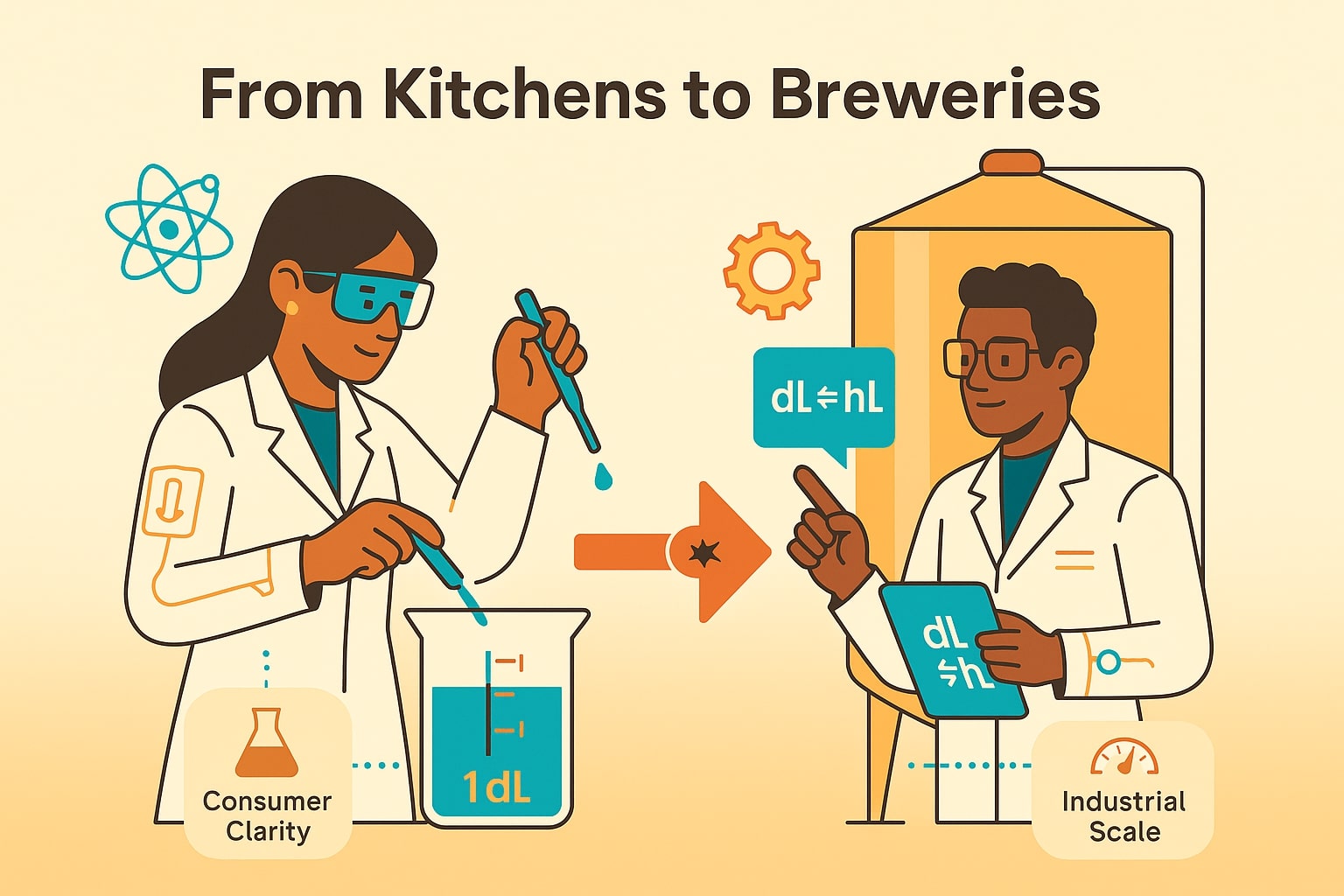 Conversor de Decilitros para Hectolitros