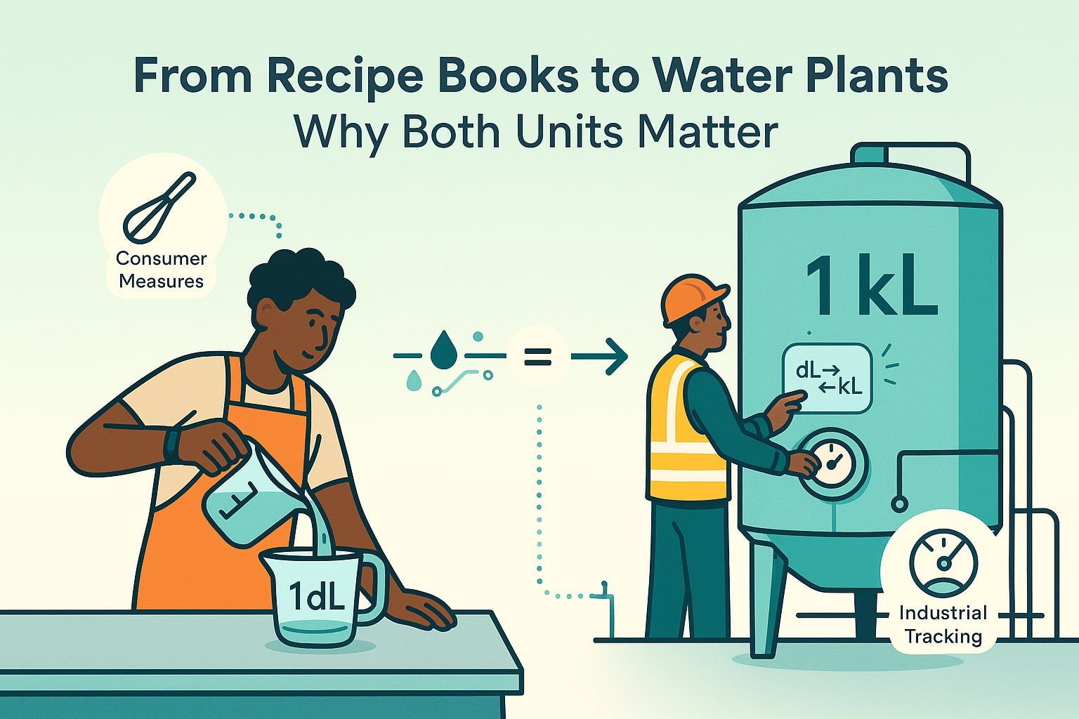 Conversor de Decilitros para Quilolitros