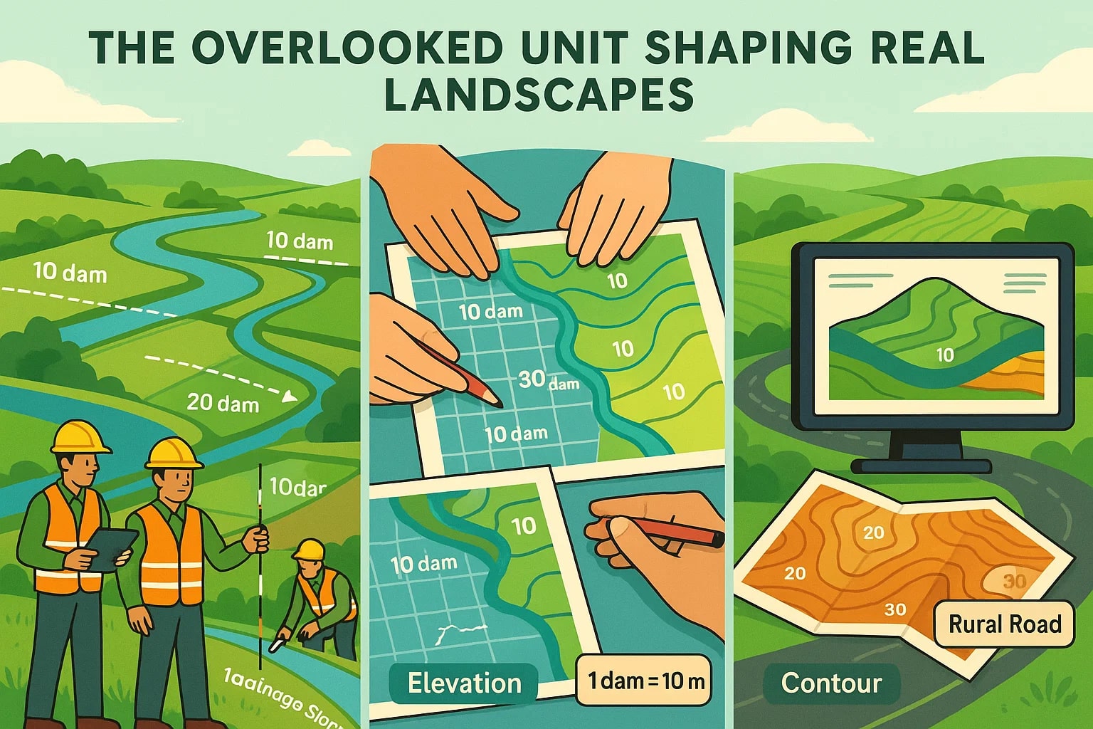 Conversor de Decâmetros para Metros