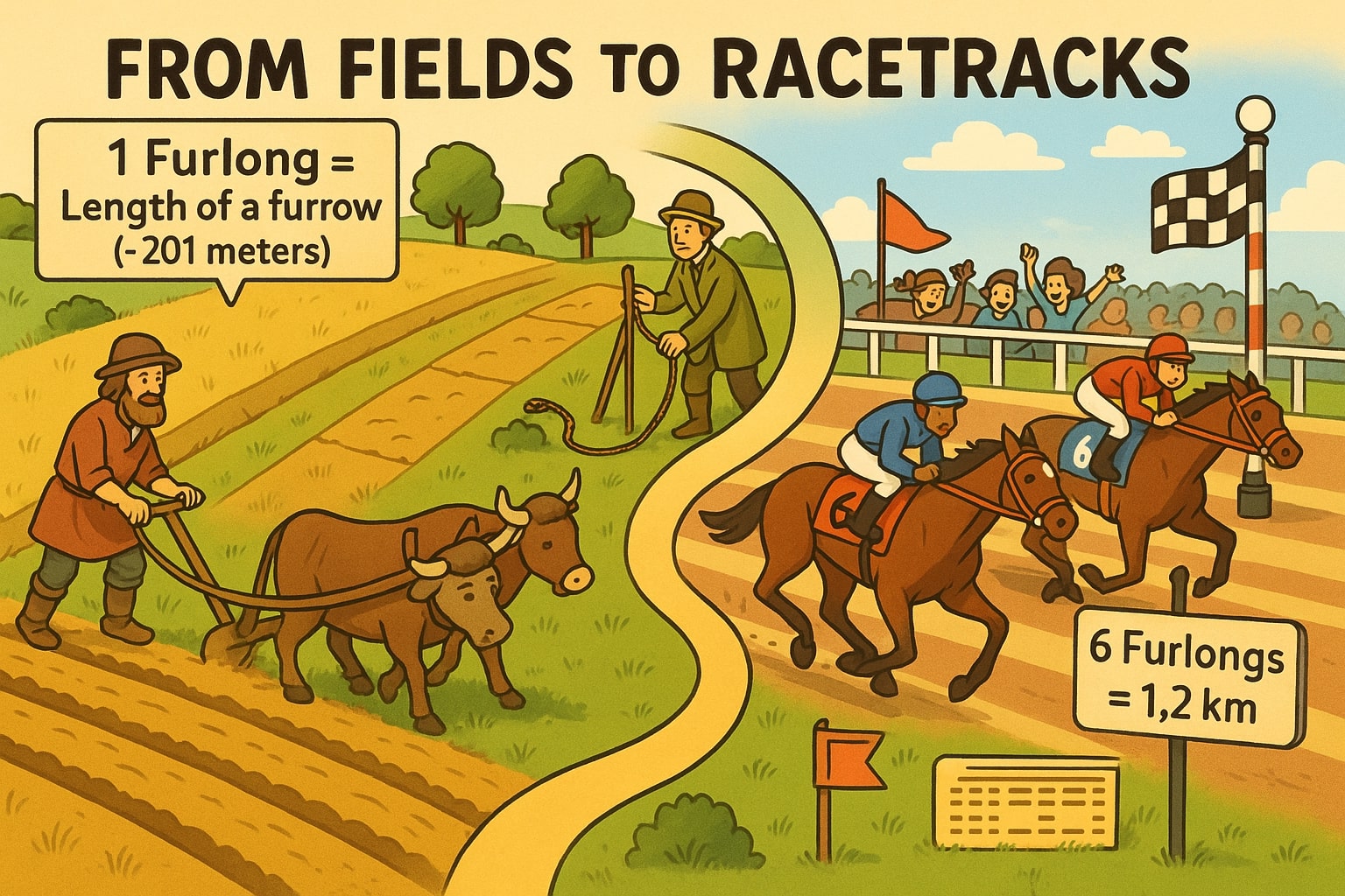 Conversor de Furlongs para Quilômetros