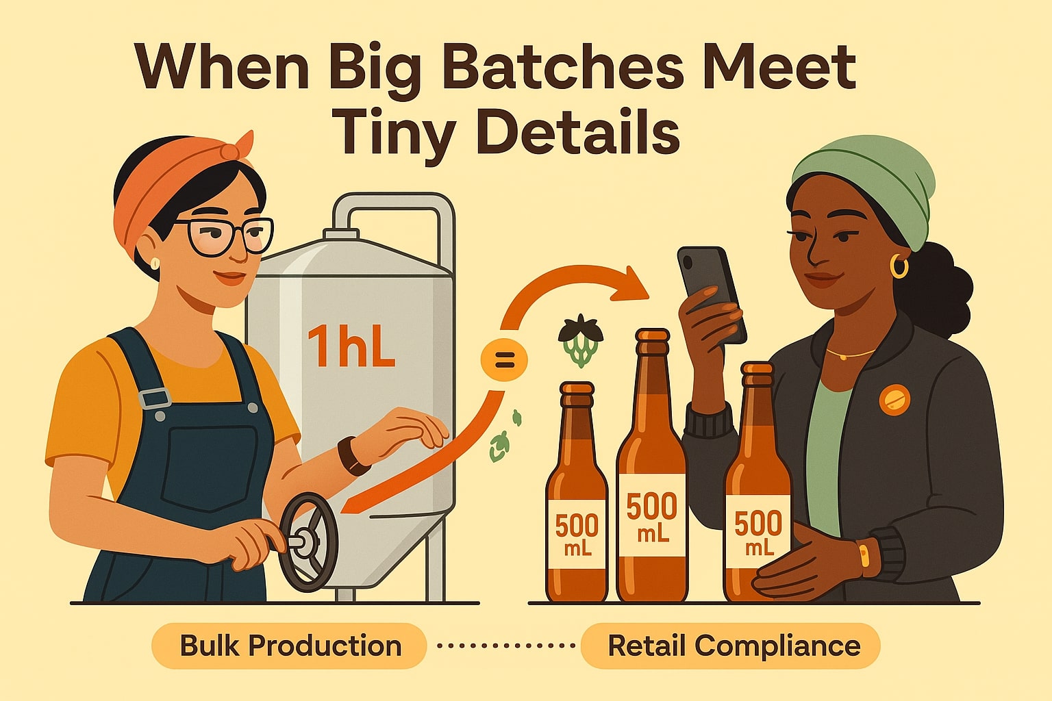 Conversor de Hectolitros para Mililitros