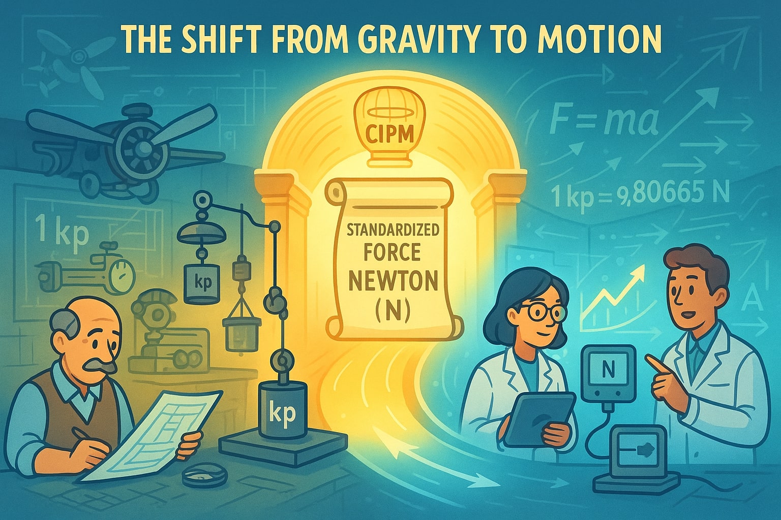 Conversor de Kilopond para Newton