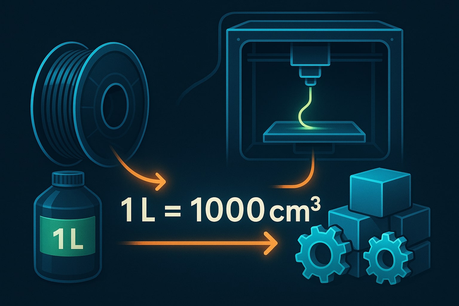 Conversor de Litros para Centímetros Cúbicos