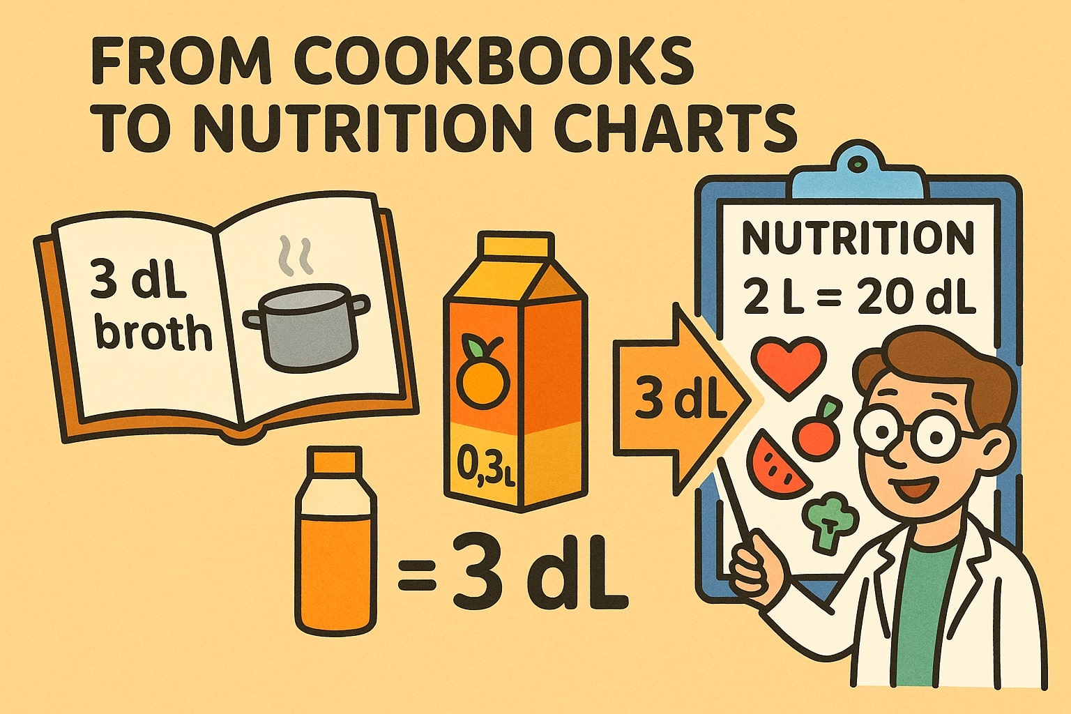 Conversor de Litros para Decilitros
