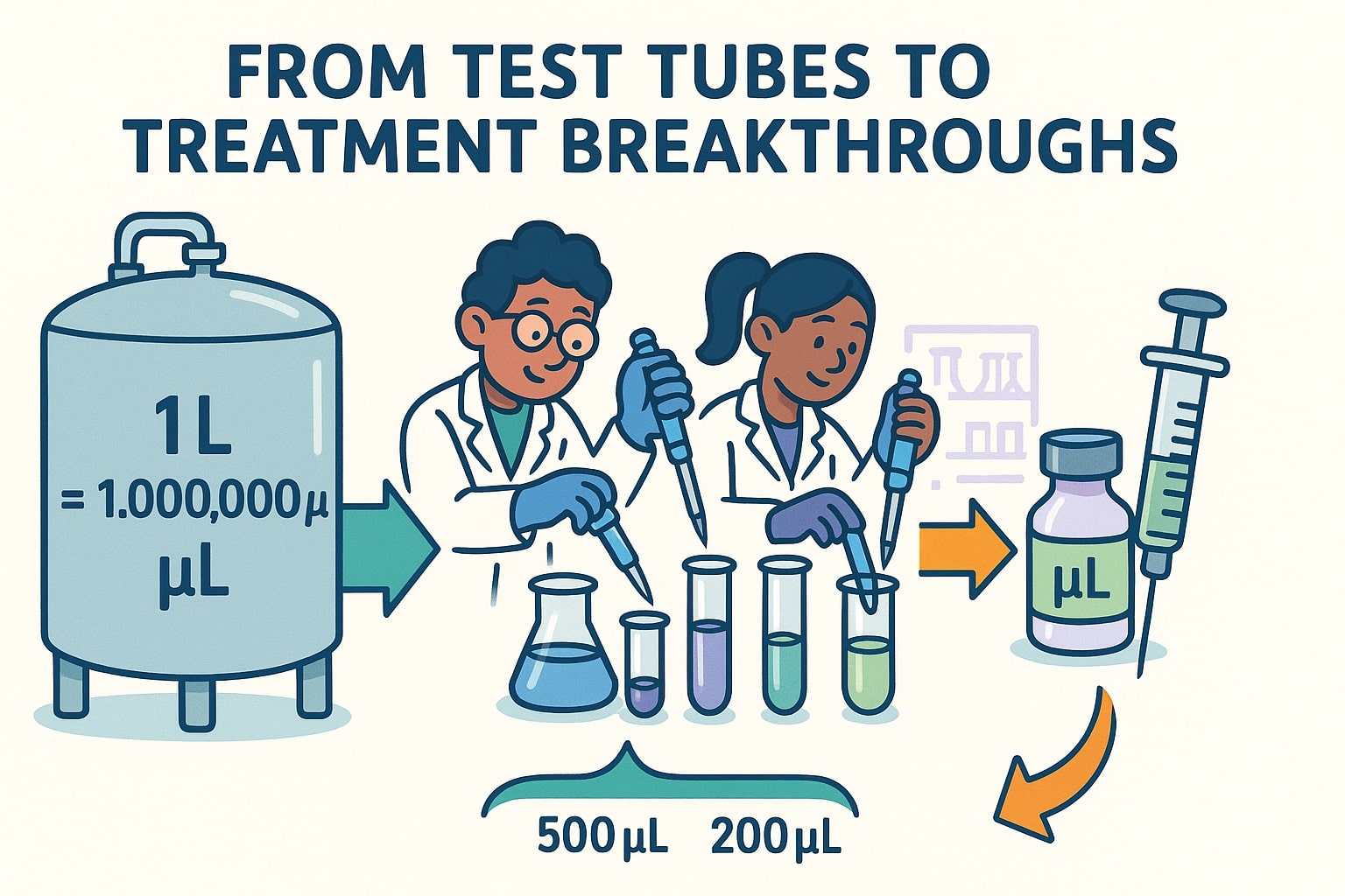 Conversor de Litros para Microlitros