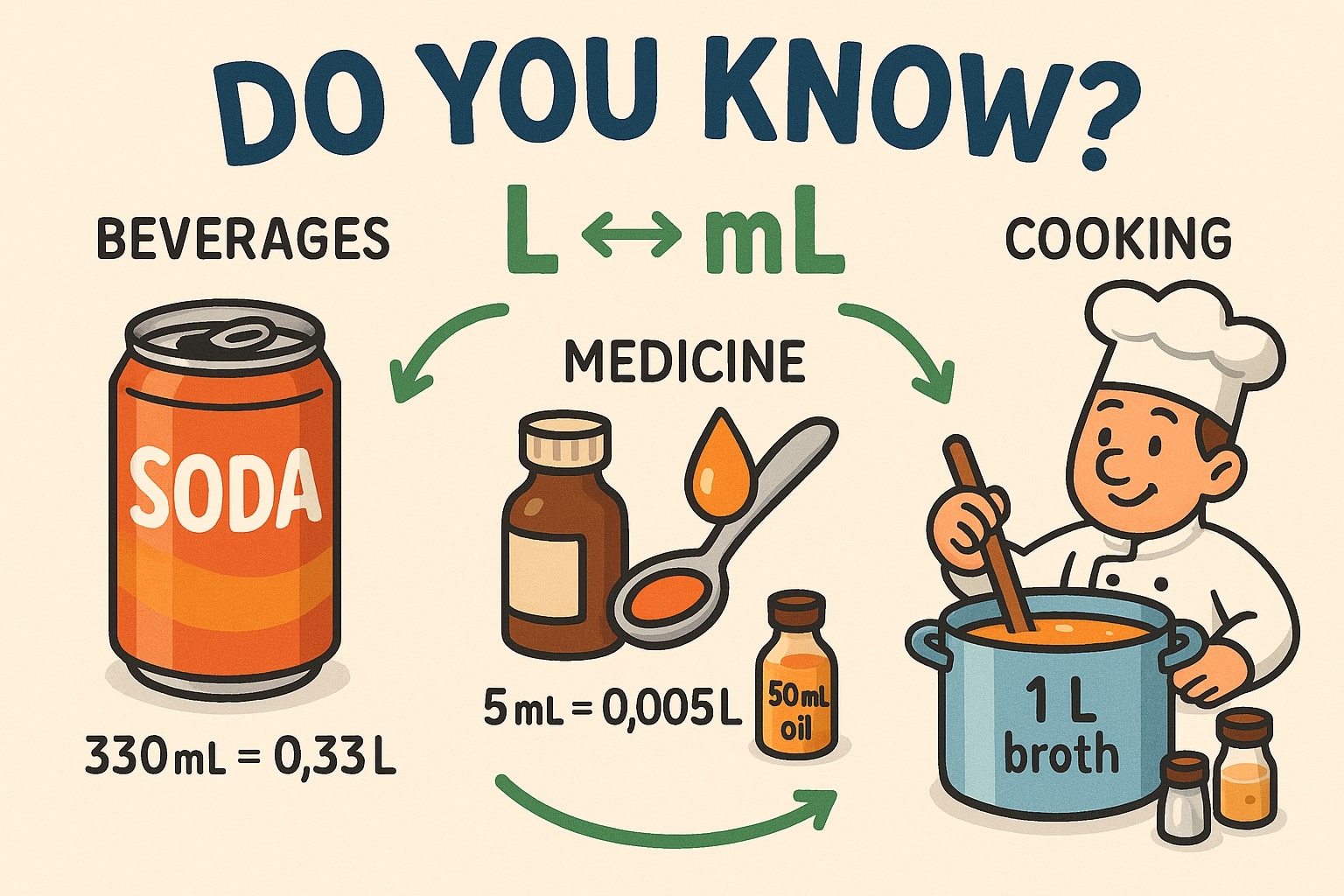 Conversor de Litros para Centilitros