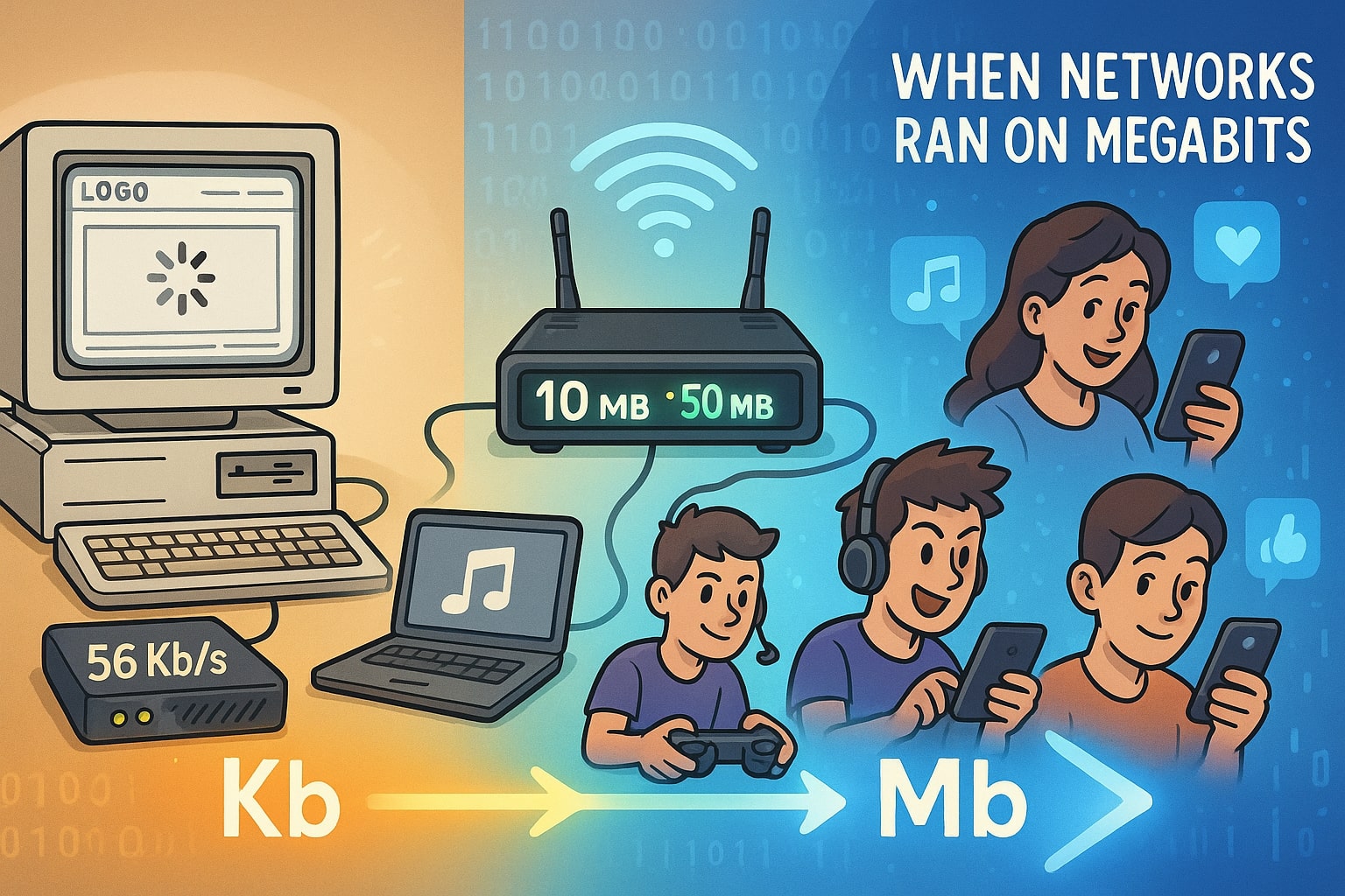 Conversor de Megabits para Bits