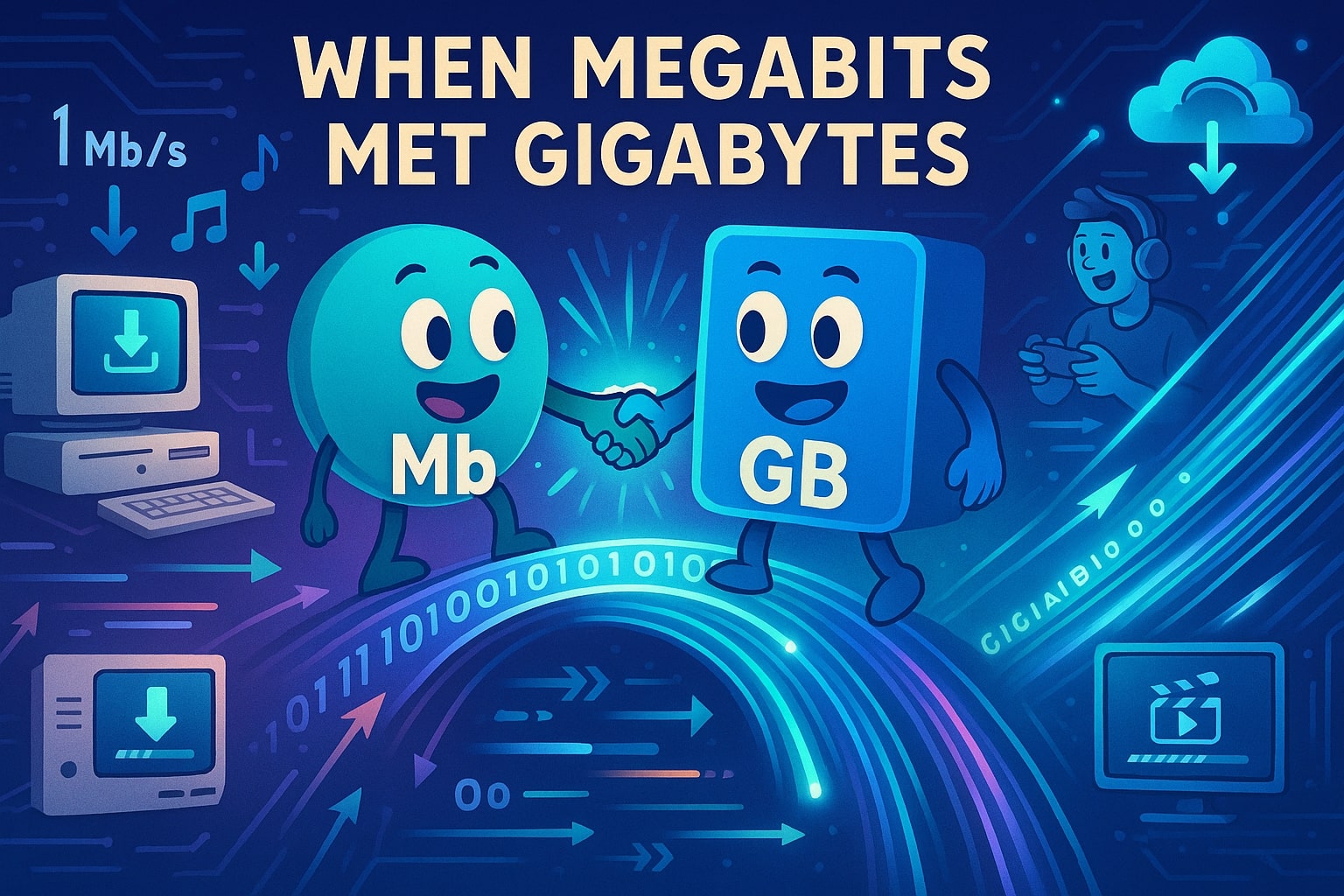 Conversor de Megabits para Gigabytes