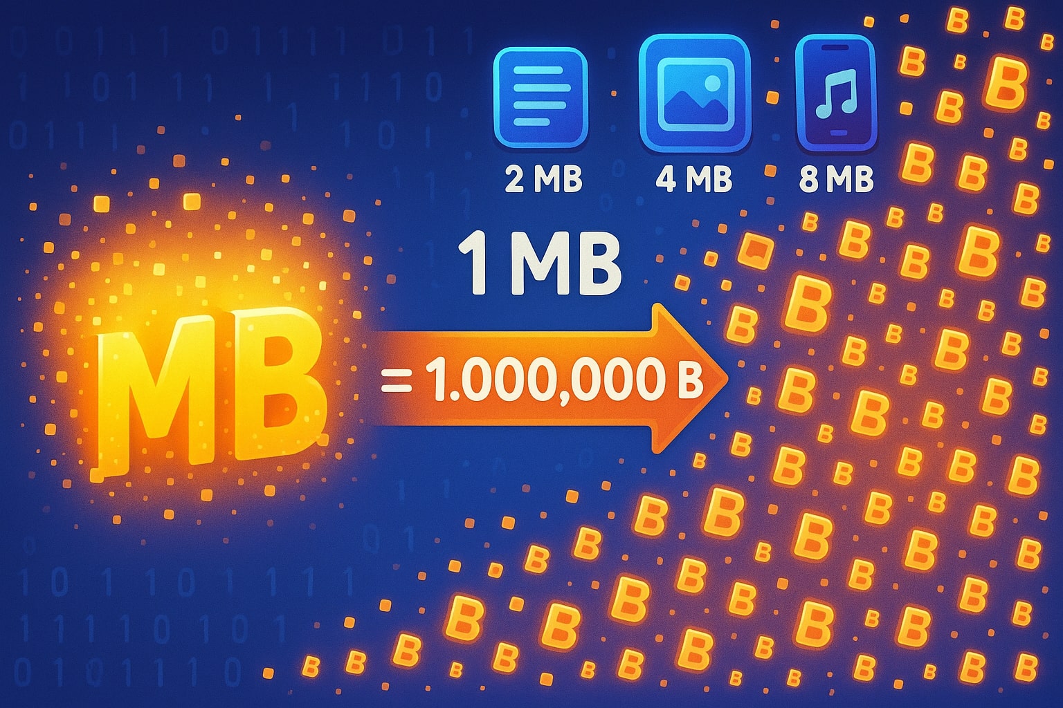 Conversor de Megabytes para Bytes