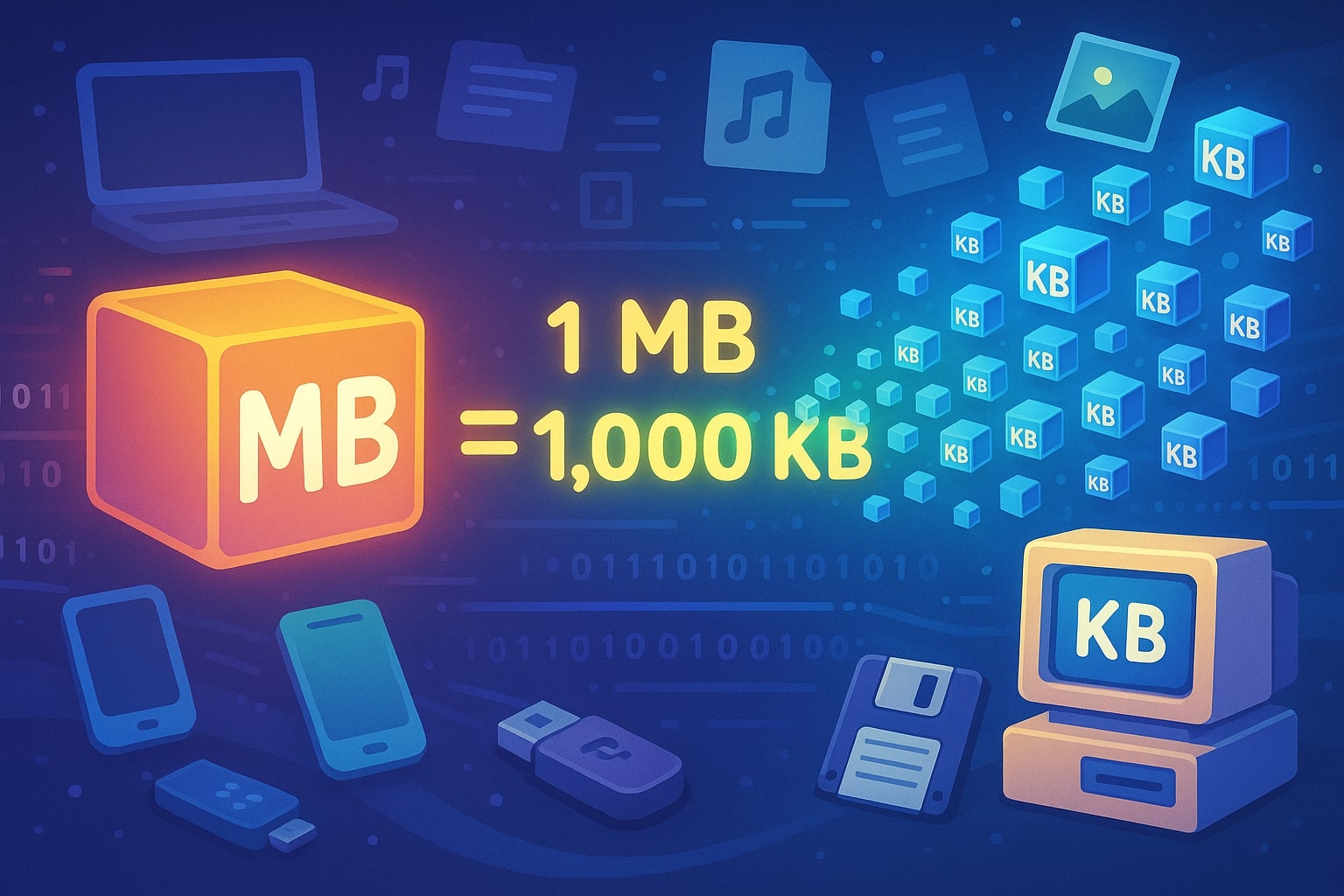 Conversor de Megabytes para Kilobytes