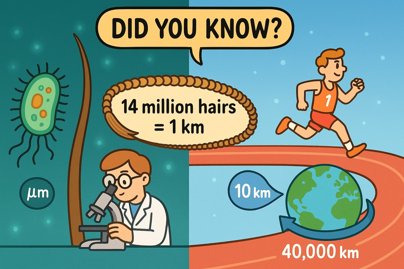 Conversor de Micrômetros para Quilômetros