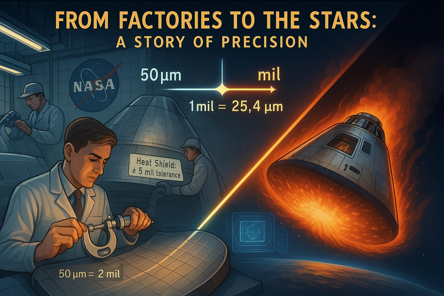 Conversor de Micrômetros para Mils