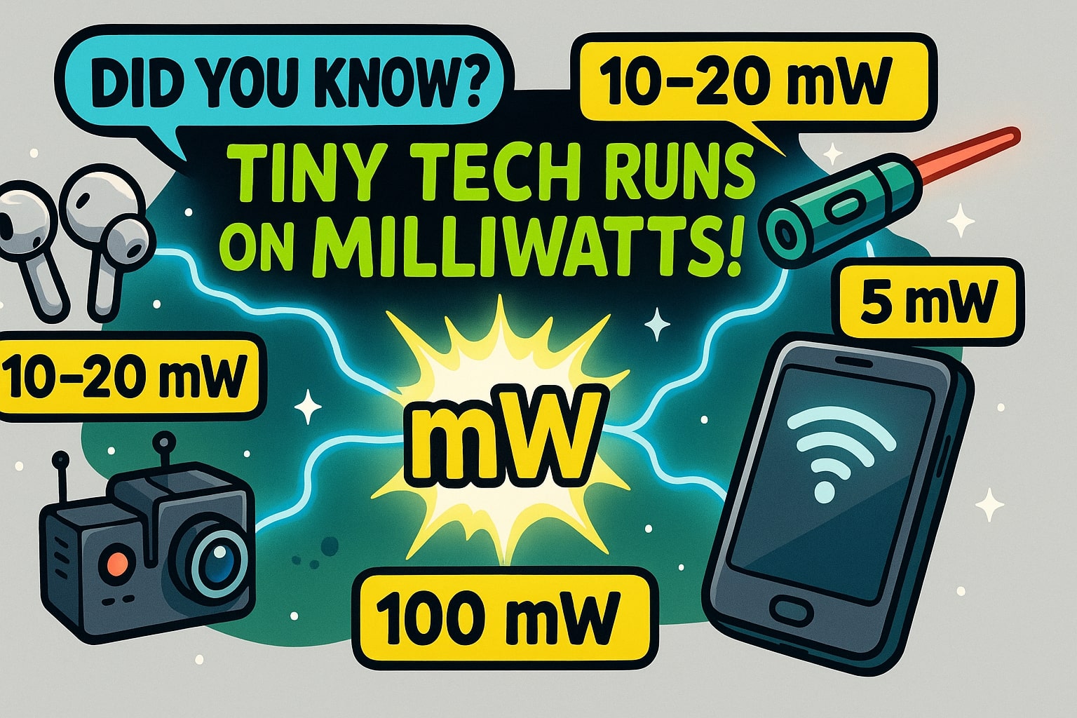 Conversor de Milliwatts para Watts