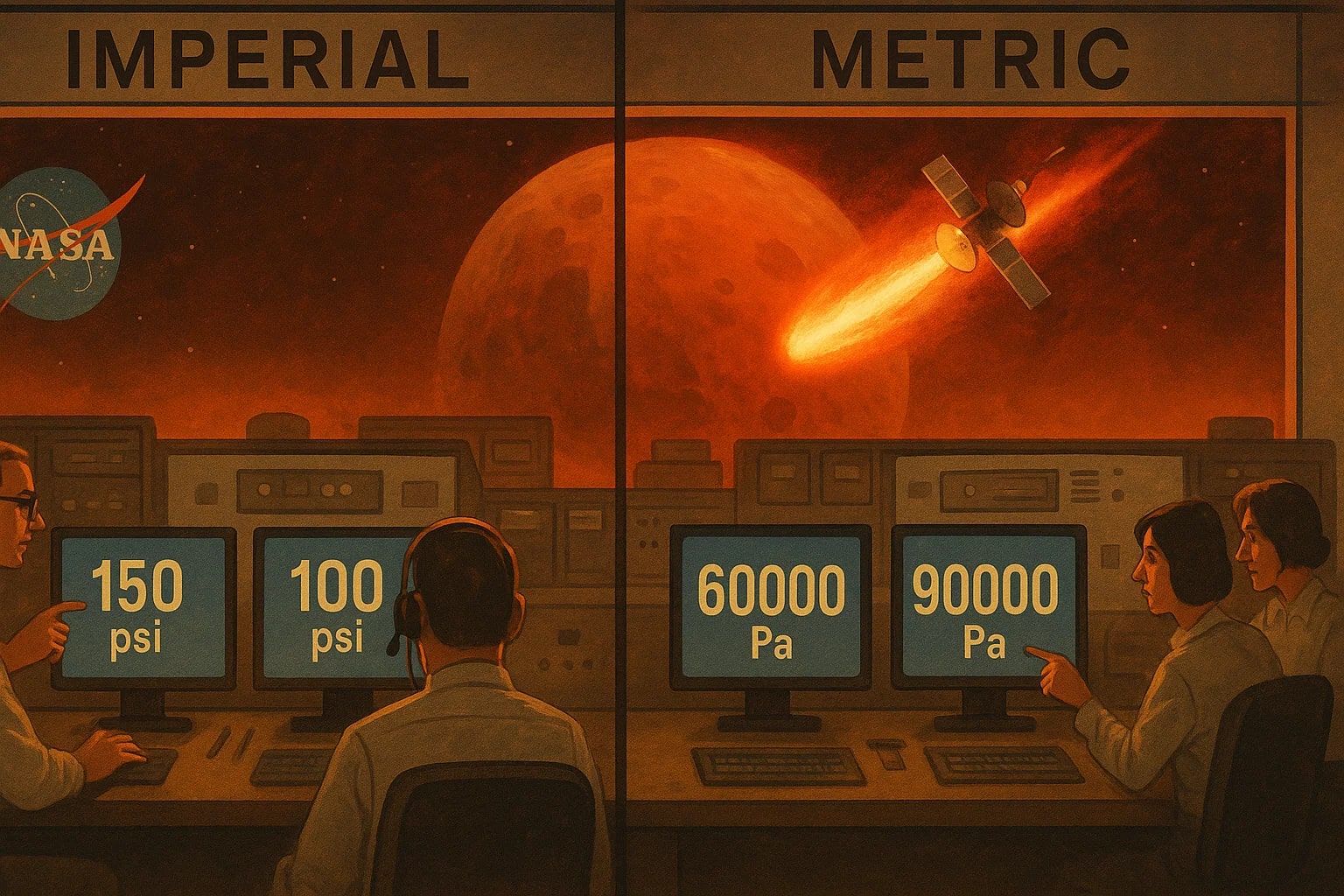 Conversor de Libras por Polegada Quadrada para Pascal