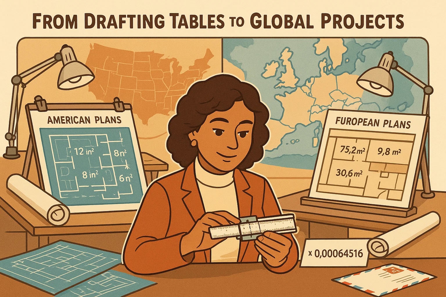 Conversor de Polegada Quadrada para Metro Quadrado