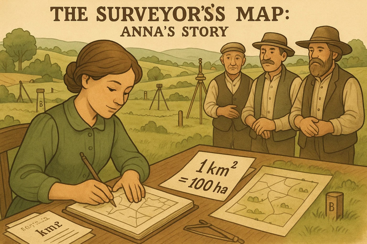 Conversor de Quilômetro Quadrado para Hectare