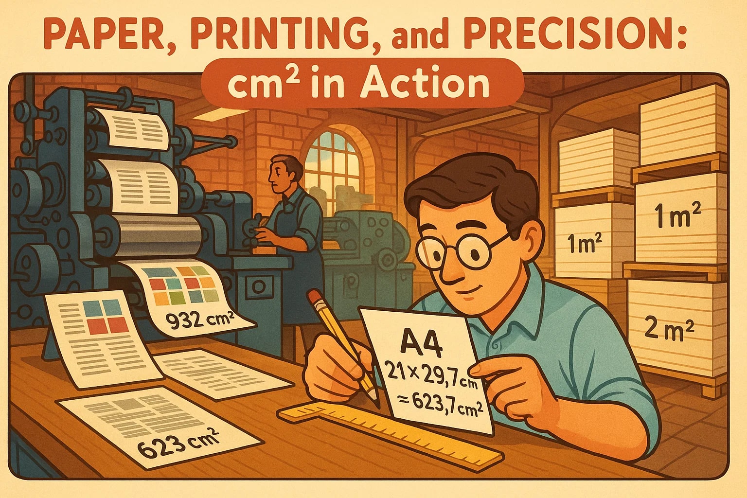 Conversor de Metros Quadrados para Centímetros Quadrados