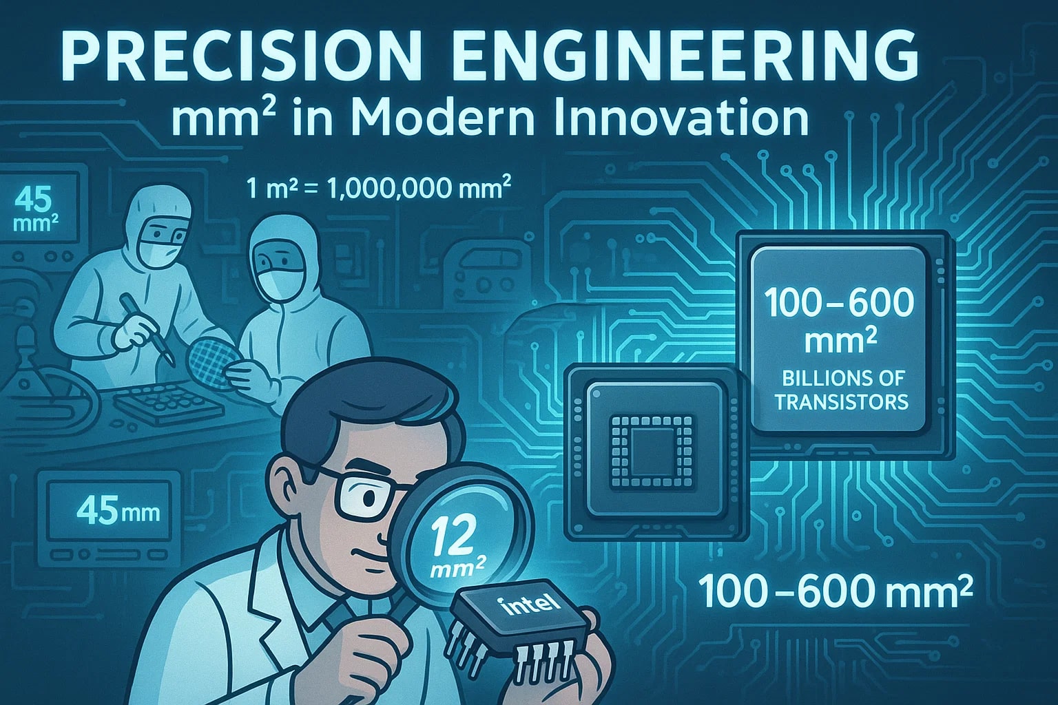 Conversor de Metros Quadrados para Milímetros Quadrados