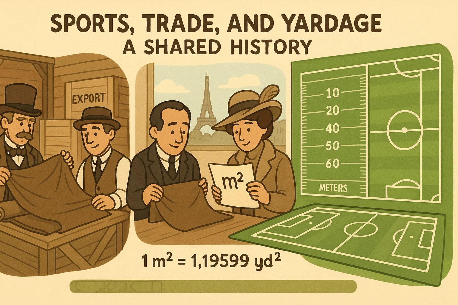 Conversor de Metros Quadrados para Jardas Quadradas