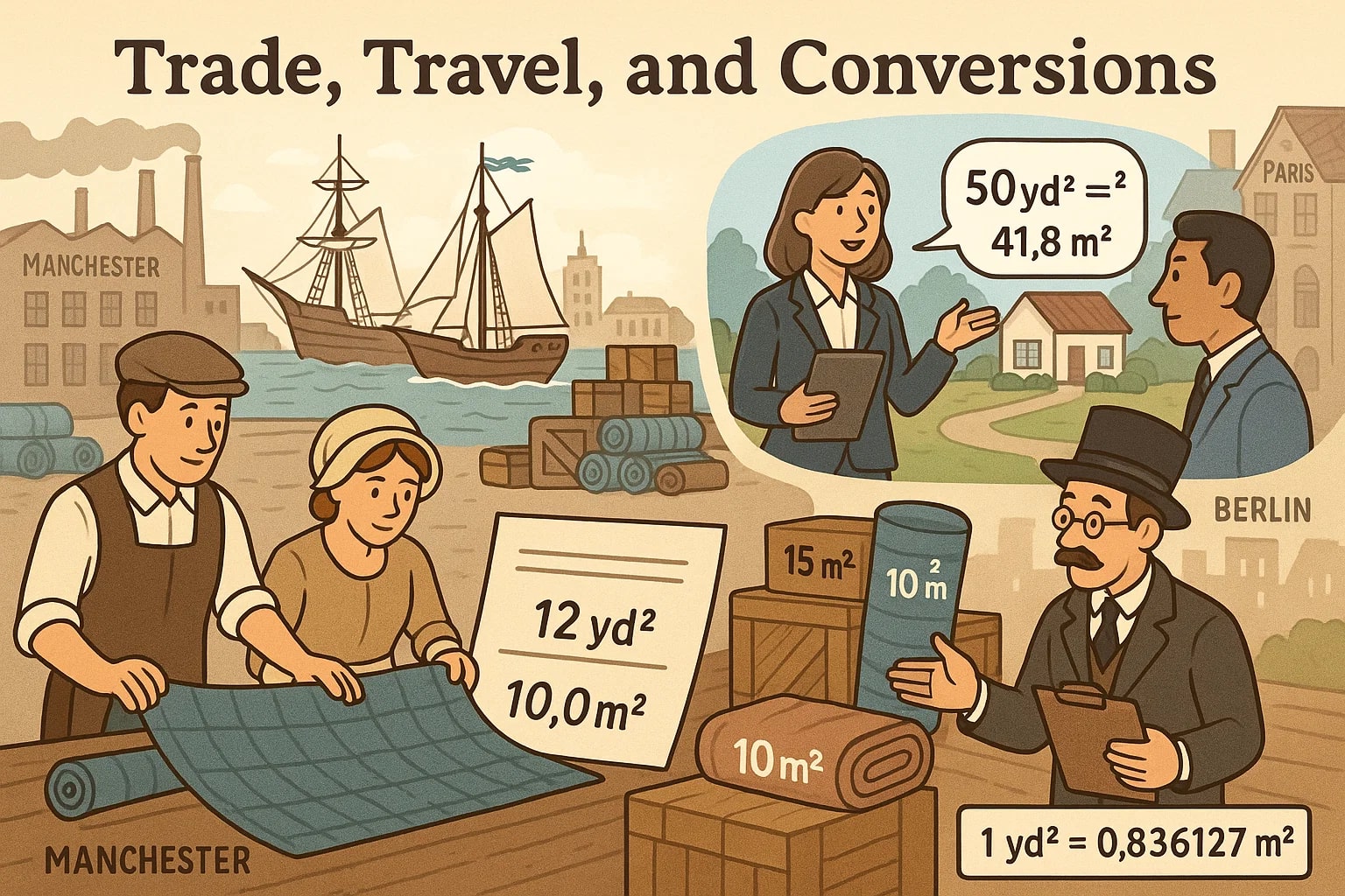 Conversor de Jardas Quadradas para Metros Quadrados