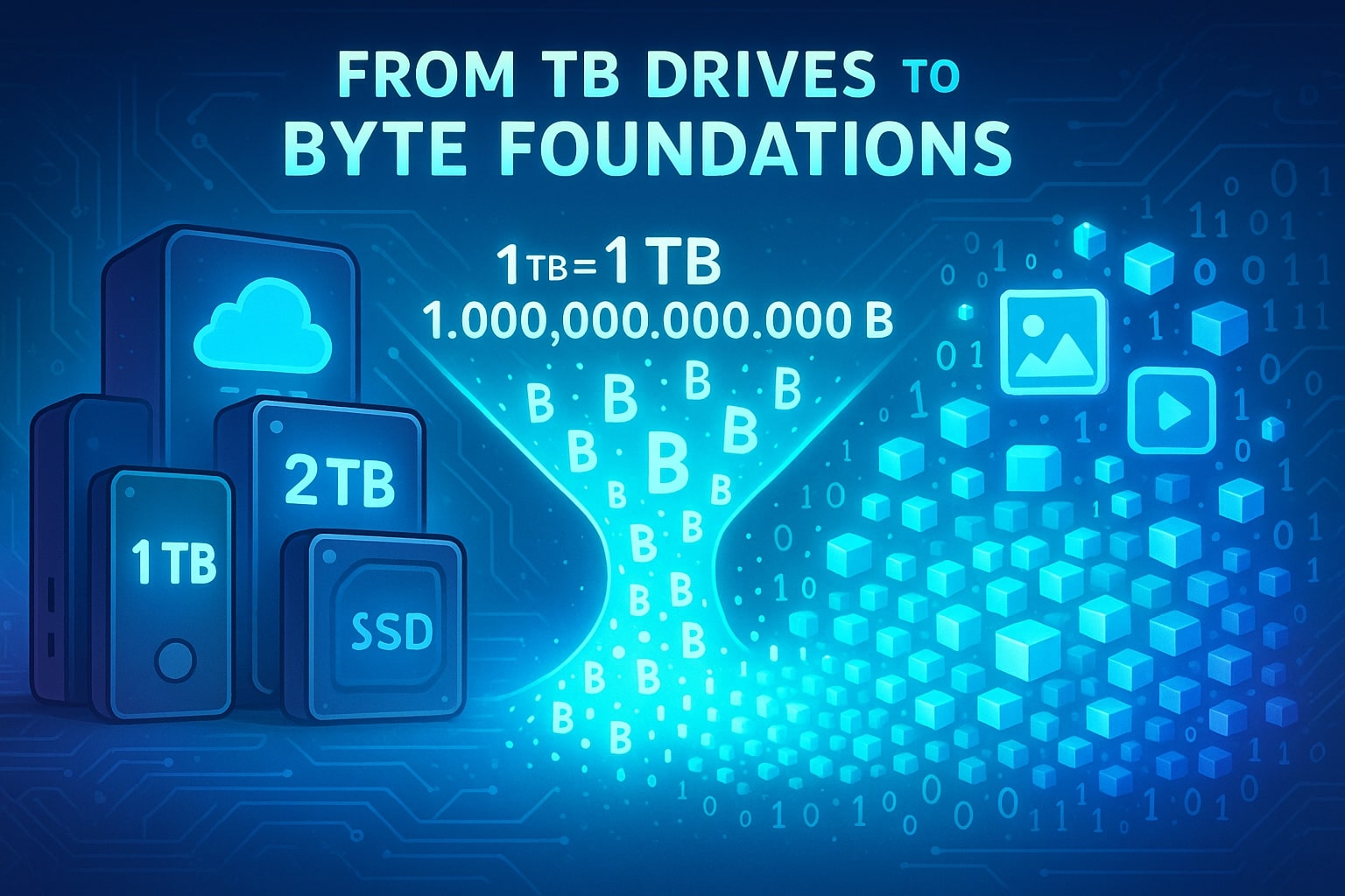 Conversor de Terabytes para Bytes