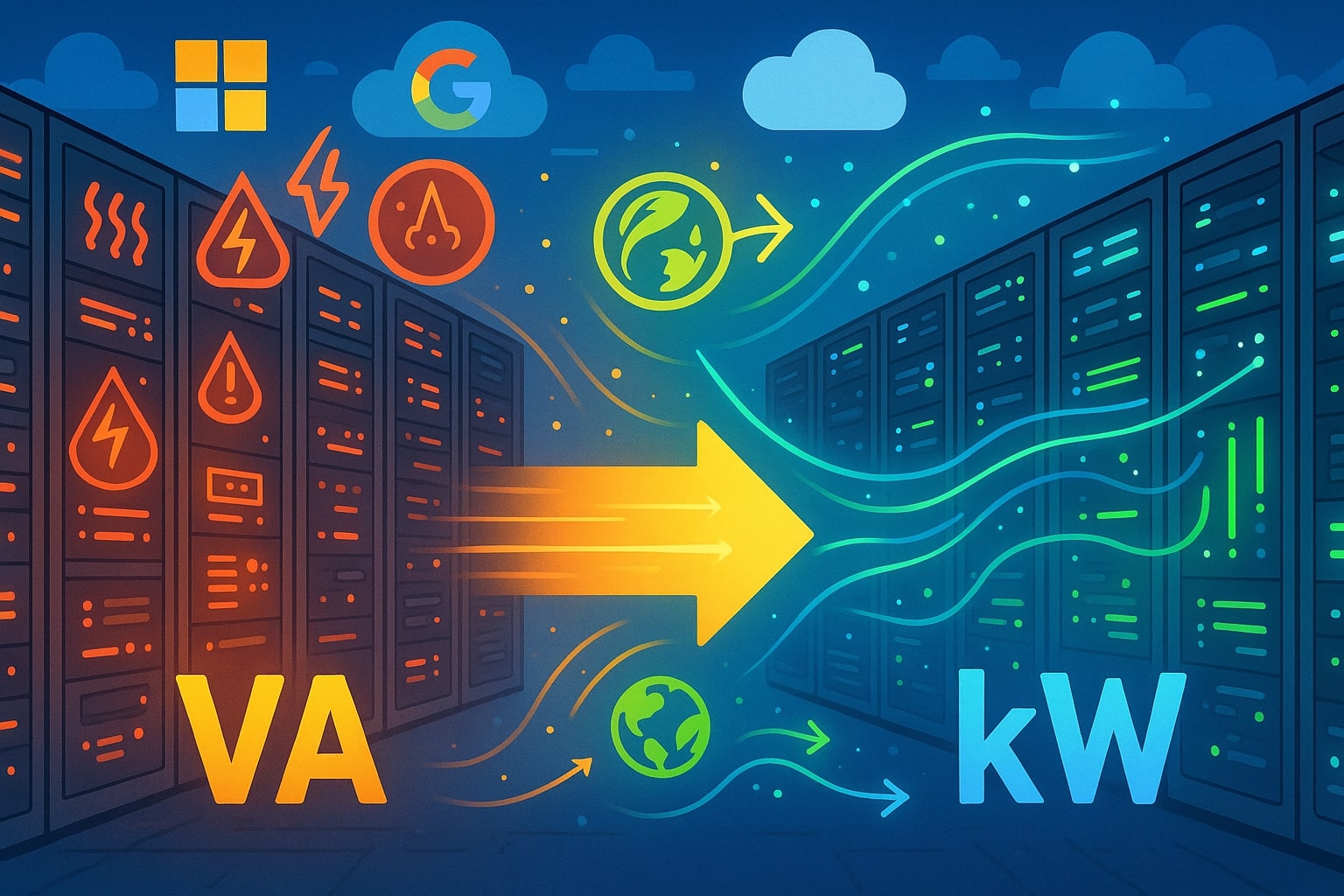 Conversor de Volt Ampere para Quilowatt