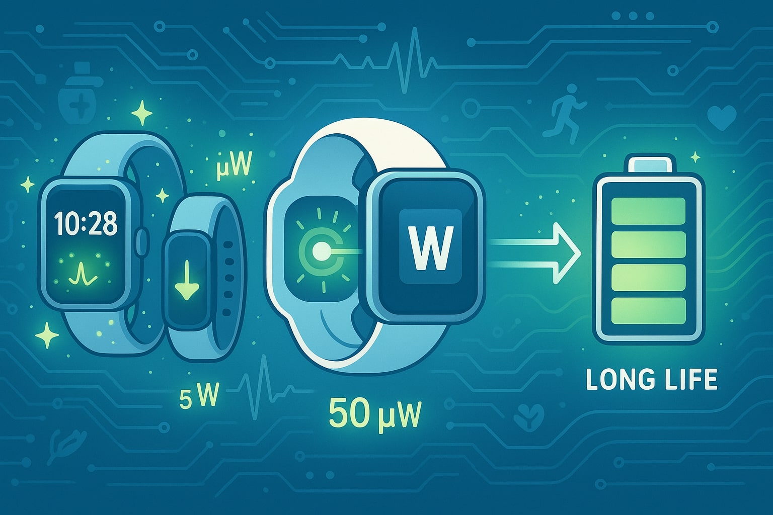 Conversor de Watts para Microwatts